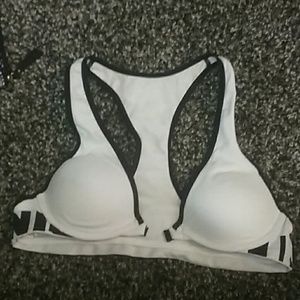 PINK sporty racer back 34A